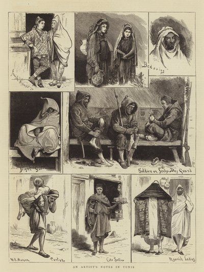 Note di un artista a Tunisi da Walter Jenks Morgan